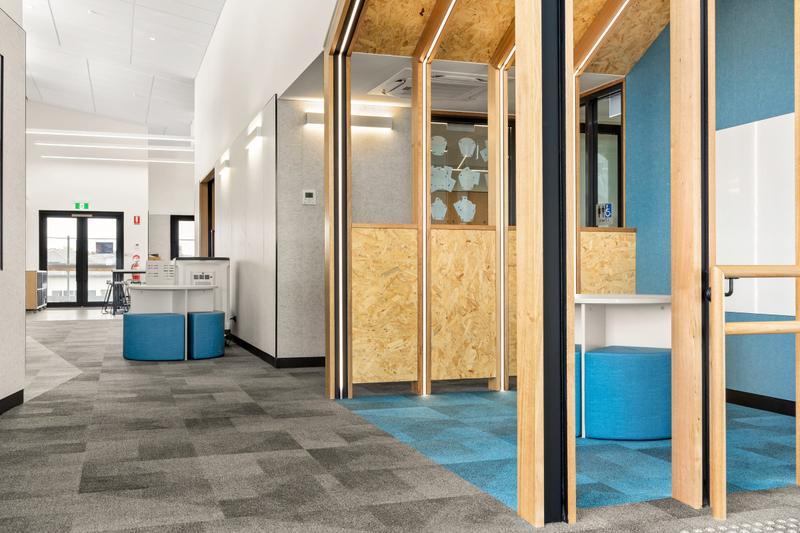 Timber breakout spaces
