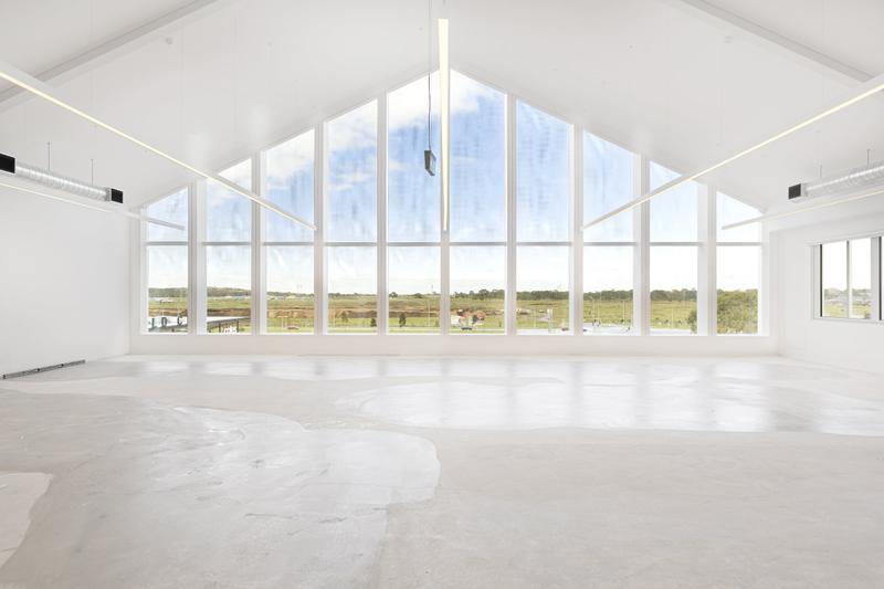 Gable glazing