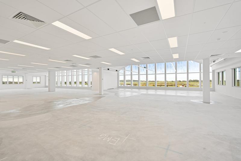 Open-plan floor